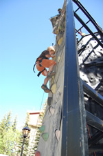 Kienan Hilmer On Rock Wall